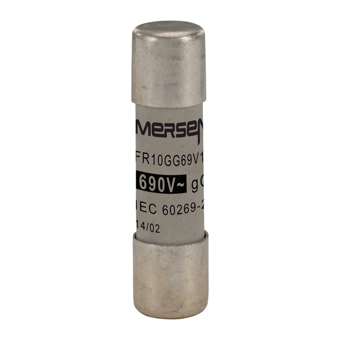 MERSEN - Fusibile cilindrico gG 10x38 CEI 690VAC 1A