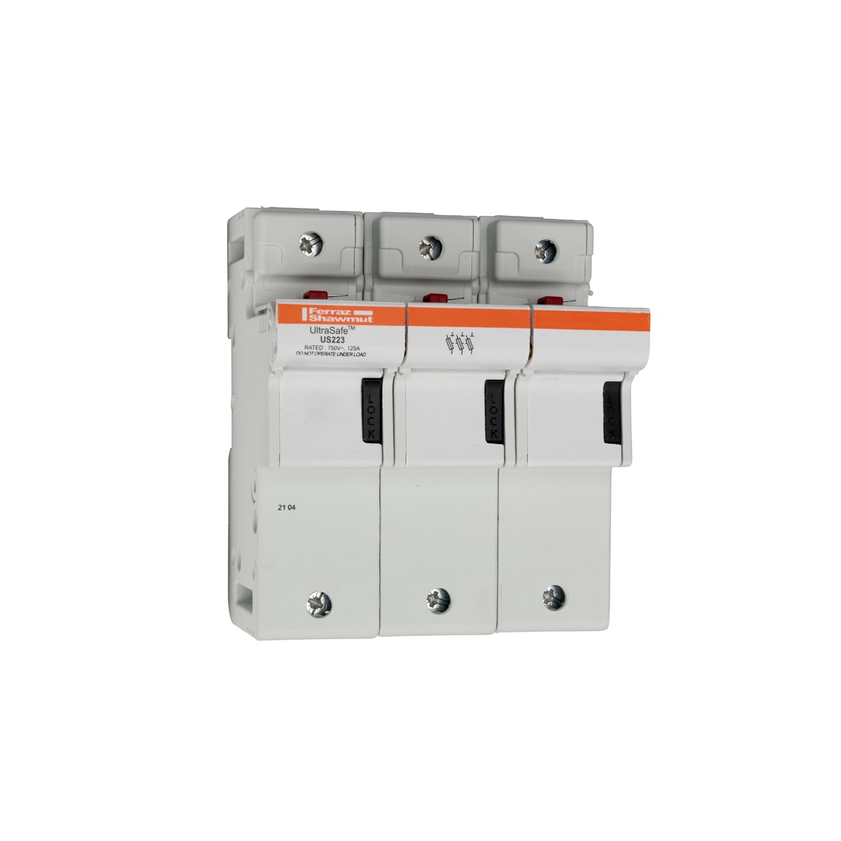 MERSEN - Portafusibili 800VAC 1000VDC UL 22x58 3 poli IP20