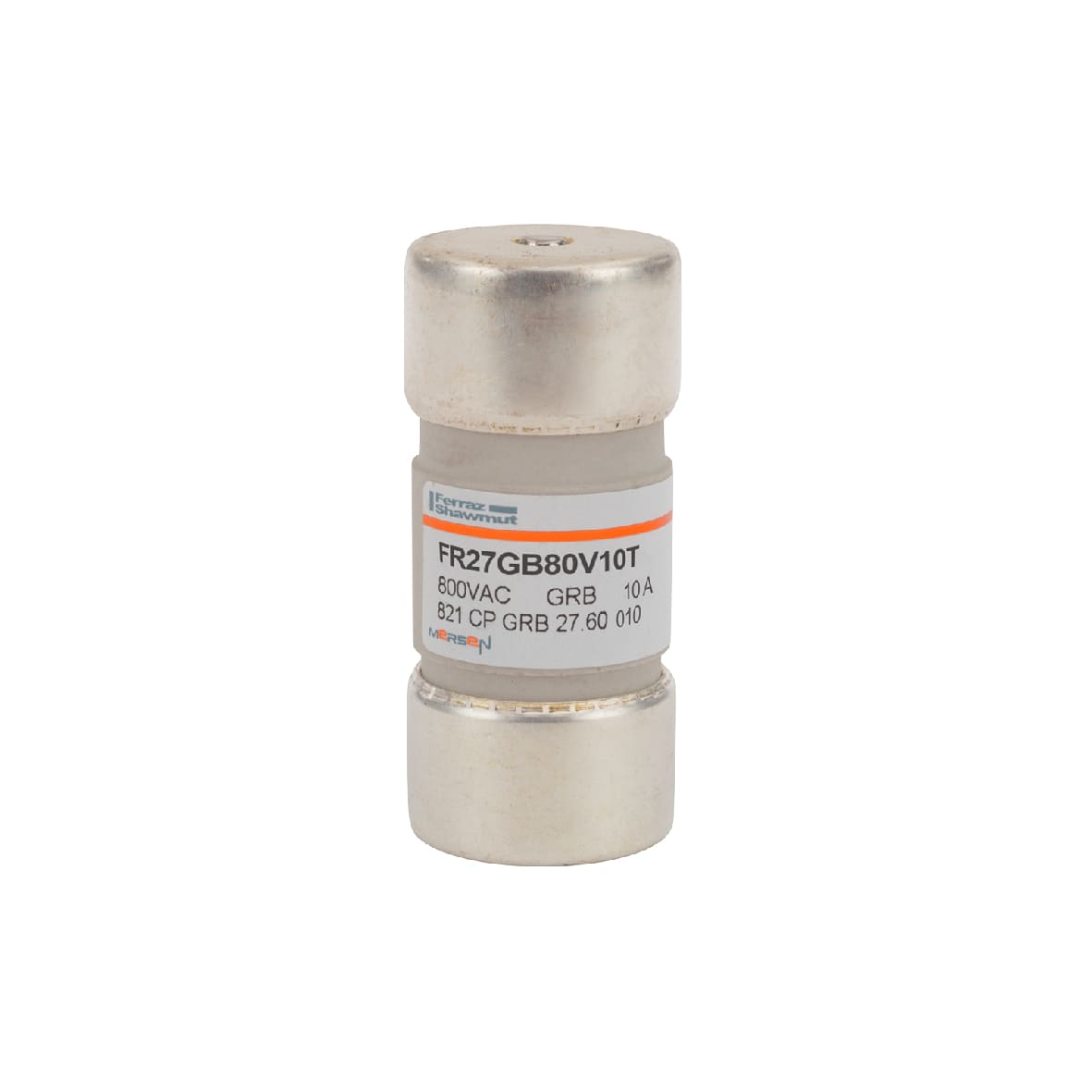 MERSEN - Fusibile cilindrico ad alta velocità 27x60 gR 800VAC 10A Percussore