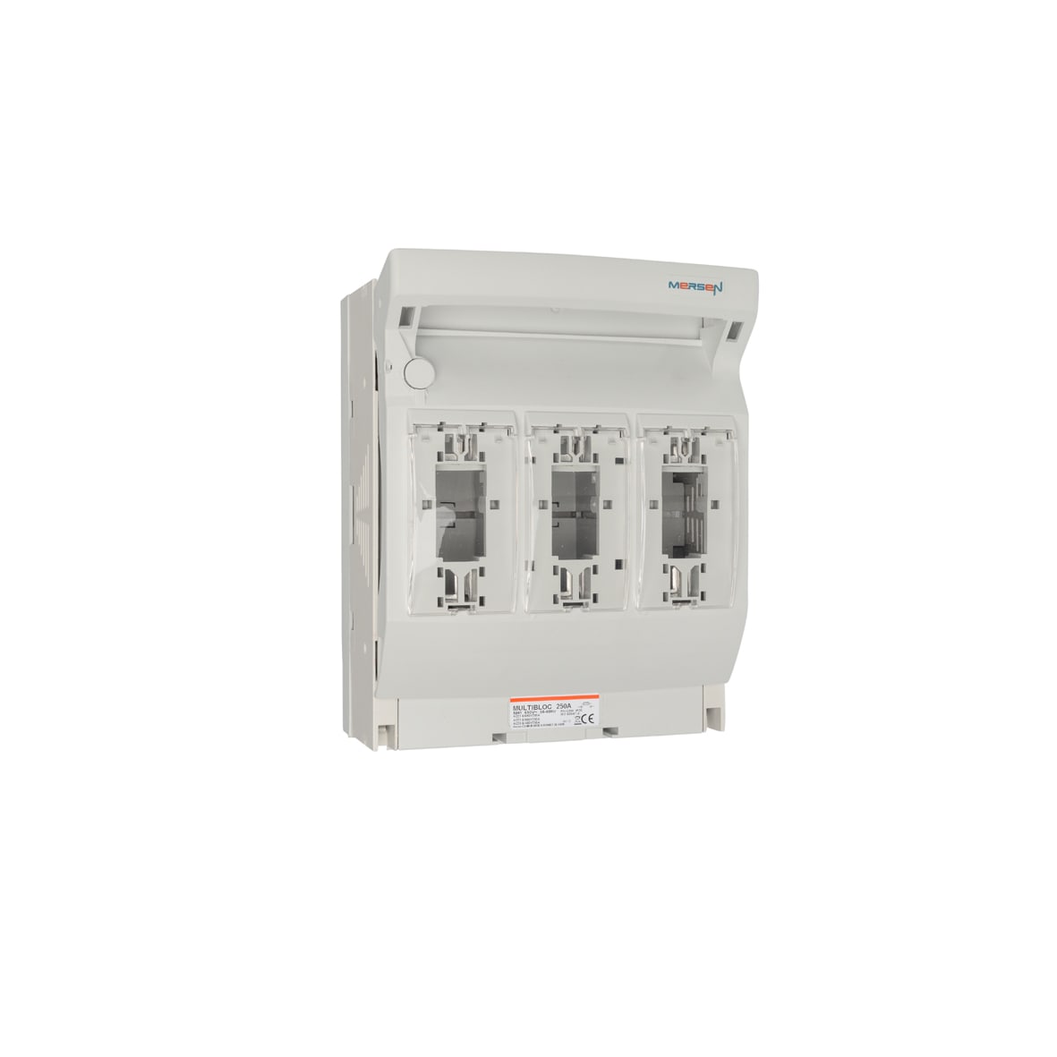 MERSEN - Sezionatore sottocarico NH t.1 250A 3 poli Pannello/Collegamento dal basso M10