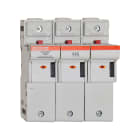 MERSEN - Portafusibili 800VAC 1000VDC UL 22x58 3 poli Indicatore visivo IP20