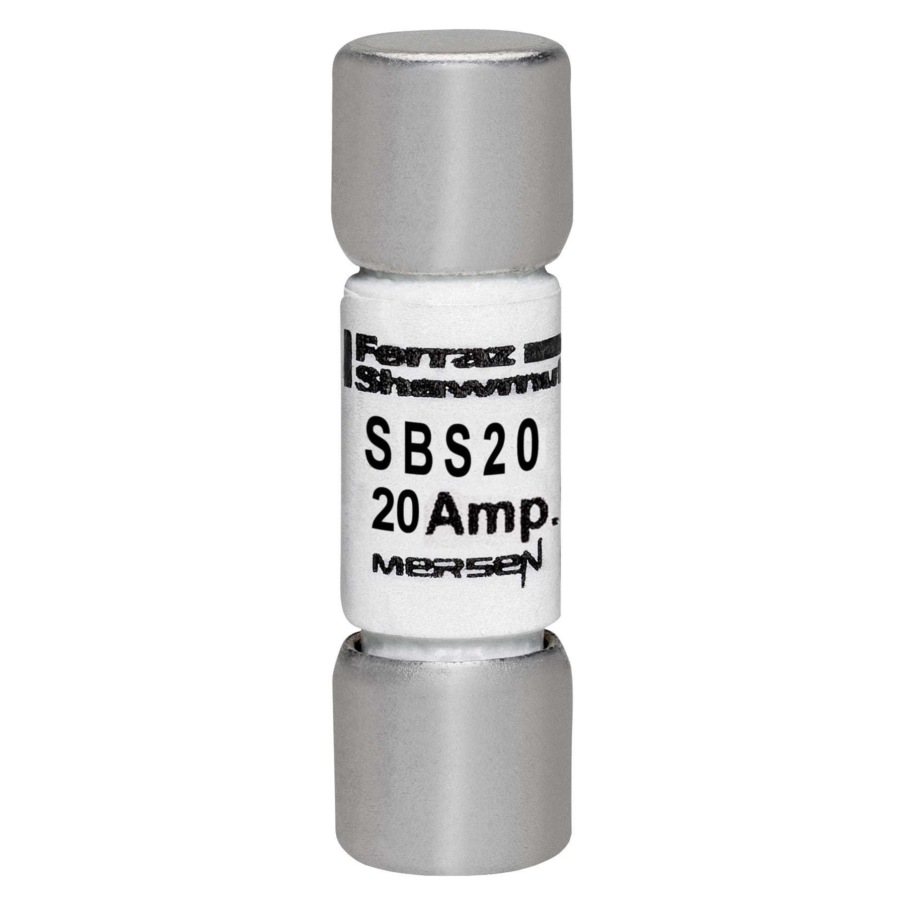 MERSEN - Fusibile SBS - Midget - Ad azione rapida 600VAC 20A Cilindrico