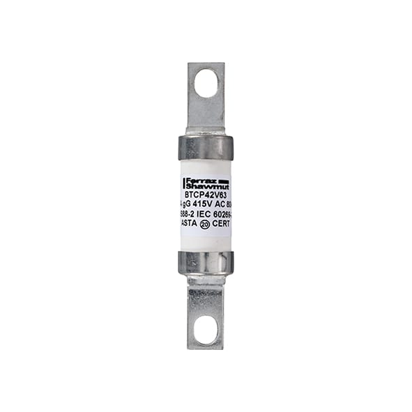 MERSEN - Fusibile BS IEC gG A4 415VAC 240VDC 63A BTCP Lame sfalsate