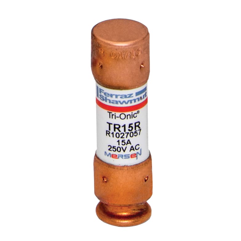 MERSEN - Fusibile TR-R - Classe RK5 - Ritardati 250VAC 160VDC 15A Cilindrico