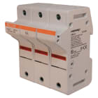 MERSEN - Portafusibili 600VAC 600VDC Classe J 30A 3 poli LED Lamina a pressione IP65