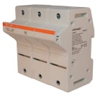 MERSEN - Portafusibili 600VAC 600VDC Classe J 60A 3 poli Lamina a pressione IP65