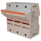 MERSEN - Portafusibili 600VAC 600VDC Classe J 60A 3 poli LED Lamina a pressione IP65