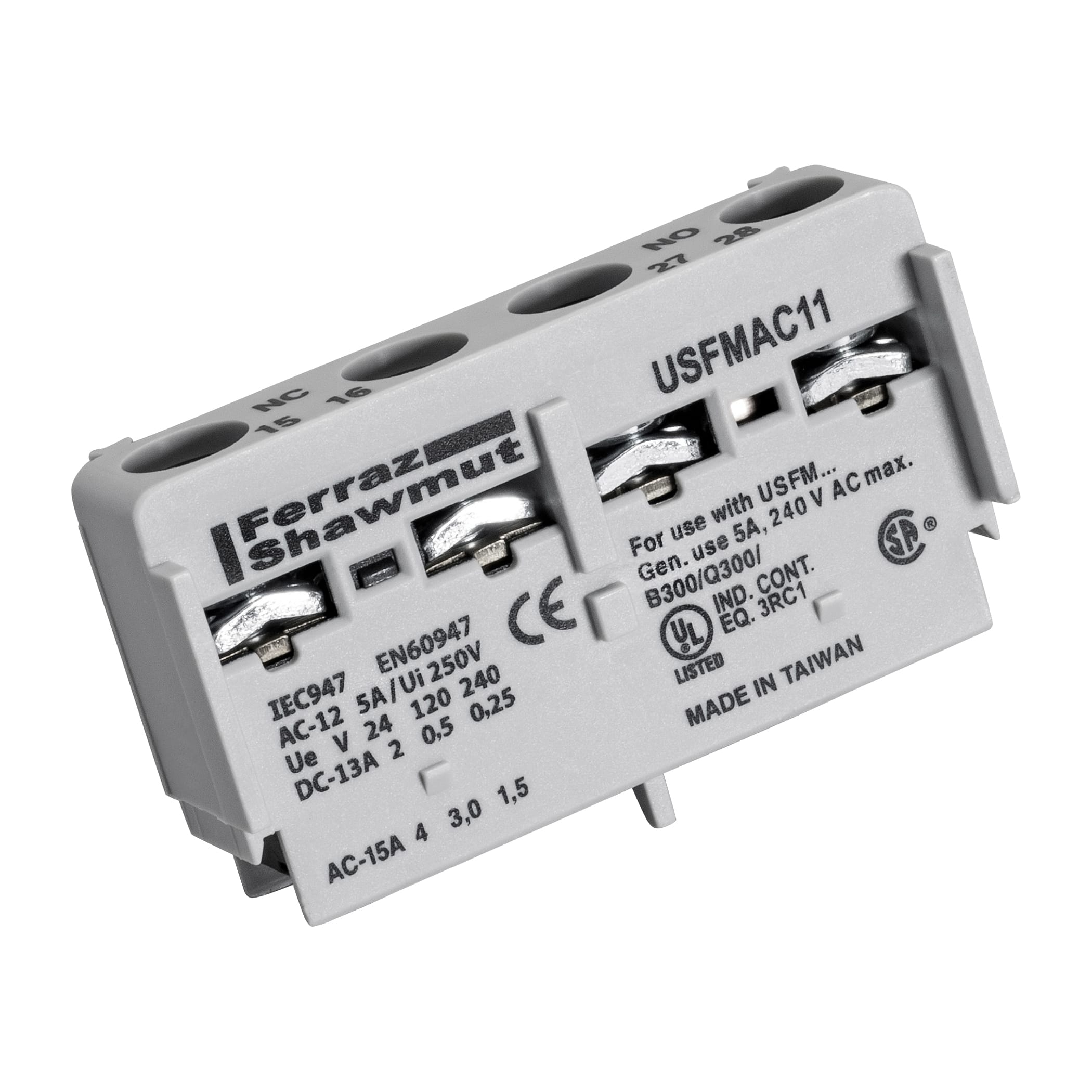 MERSEN - USFM - Aux Contact EarlBreak/Late Make