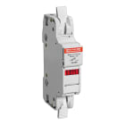 MERSEN - Portafusibili 600VAC 600VDC Midget 30A 1 polo Midget LED Morsetto a gabbia IP20
