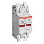 MERSEN - Portafusibili 600VAC 600VDC Midget 30A 2 poli Midget LED Morsetto a gabbia IP20