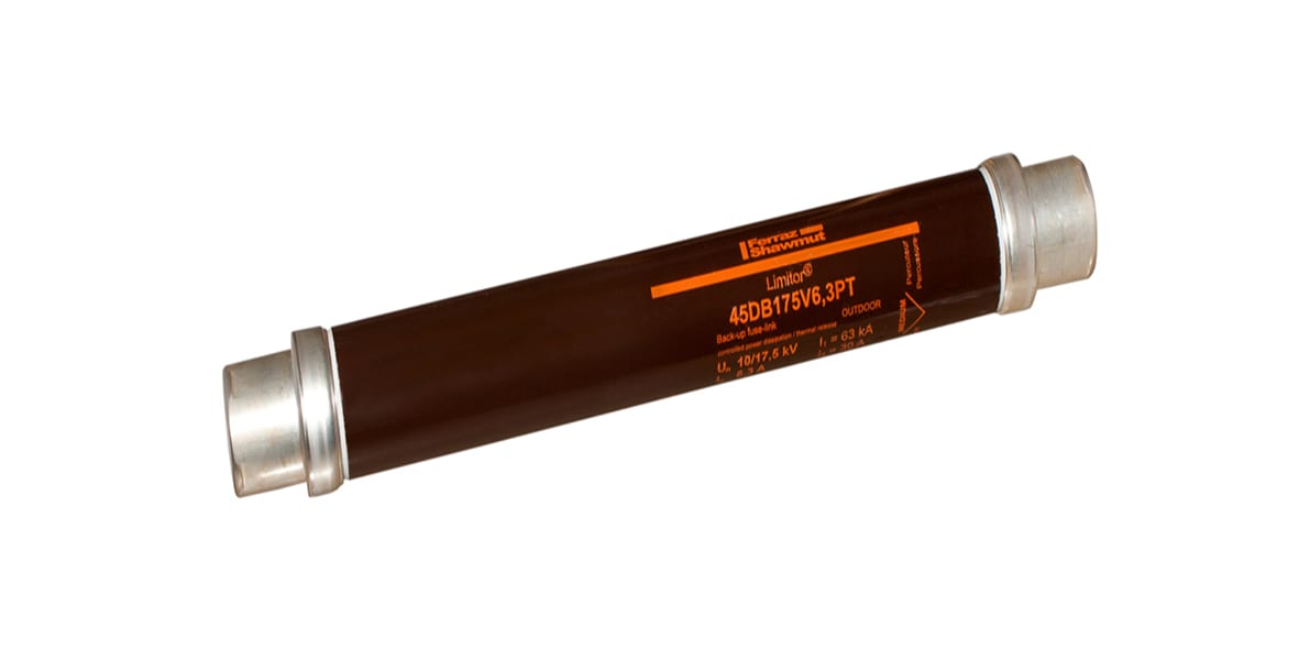 MERSEN - Fusibile di backup HV DIN VDE T4 17.5kVAC 6.3A d56,L367 Percussore Standard 80N