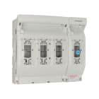 MERSEN - Sezionatore sottocarico NH t.1 250A 3 poli+N Pannello/Collegamento dal basso M10