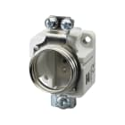 MERSEN - Base portafusibili DIII 500VAC 63A 1 polo senza protezione da tocco Guida DIN