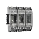MERSEN - Base in plastica NH3 1250VAC 630A 3p Guida DIN Protezione da contatto indiretto