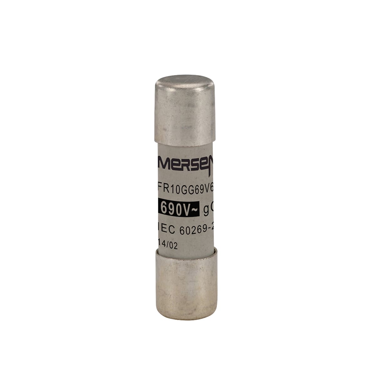 MERSEN - Fusibile cilindrico gG 10x38 CEI 690VAC 6A