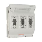 MERSEN - Sezionatore sottocarico NH t.2 400A 3 poli Pannello/Collegamento dal basso M10