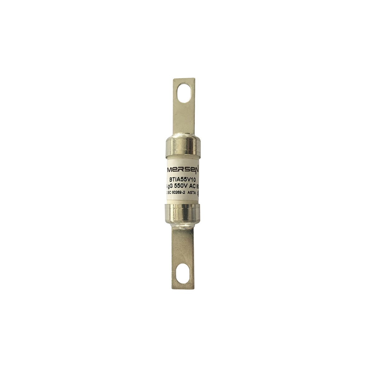 MERSEN - Fusibile BS IEC gG A2 550VAC 250VDC 10A BTIA Lame sfalsate