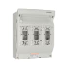 MERSEN - Sezionatore sottocarico NH 1 250A 3 p Pannello/Col. dal basso Morsetto a cinghia