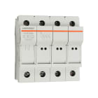 MERSEN - Portafusibili IEC+UL/CSA 10x38 800VAC 1000VDC 3 poli+N IP20