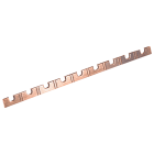 MERSEN - Busbar Fork 1-pole 1000mm 10mm² cross section without insulation Pitch 9mm