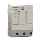 MERSEN - Portafusibili 8x32 CEI 400VAC 3 poli Compatto Montaggio su guida DIN IP20