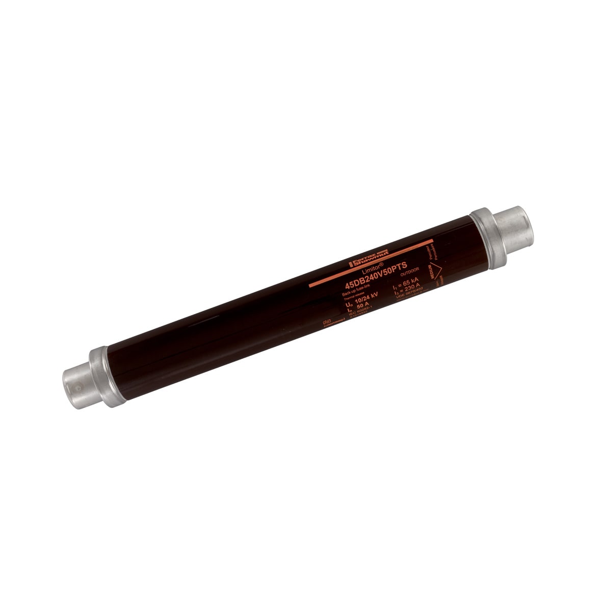 MERSEN - Fusibile di backup HV DIN VDE T402 24kVAC 50A d65,L292mm Percussore Termico 80N