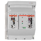 MERSEN - Sezionatore sottocarico NH 1 250A 3 p Pannello/Colleg. dal basso M10 ele mon.