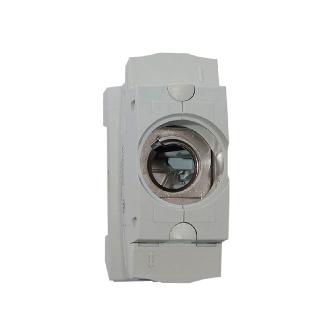 MERSEN - Base portafusibili D02 400VAC 63A 1 polo con protezione da tocco Guida DIN E18