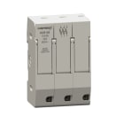 MERSEN - Portafusibili 10x38 CEI 500VAC 3 poli Compatto Montaggio su guida DIN IP20