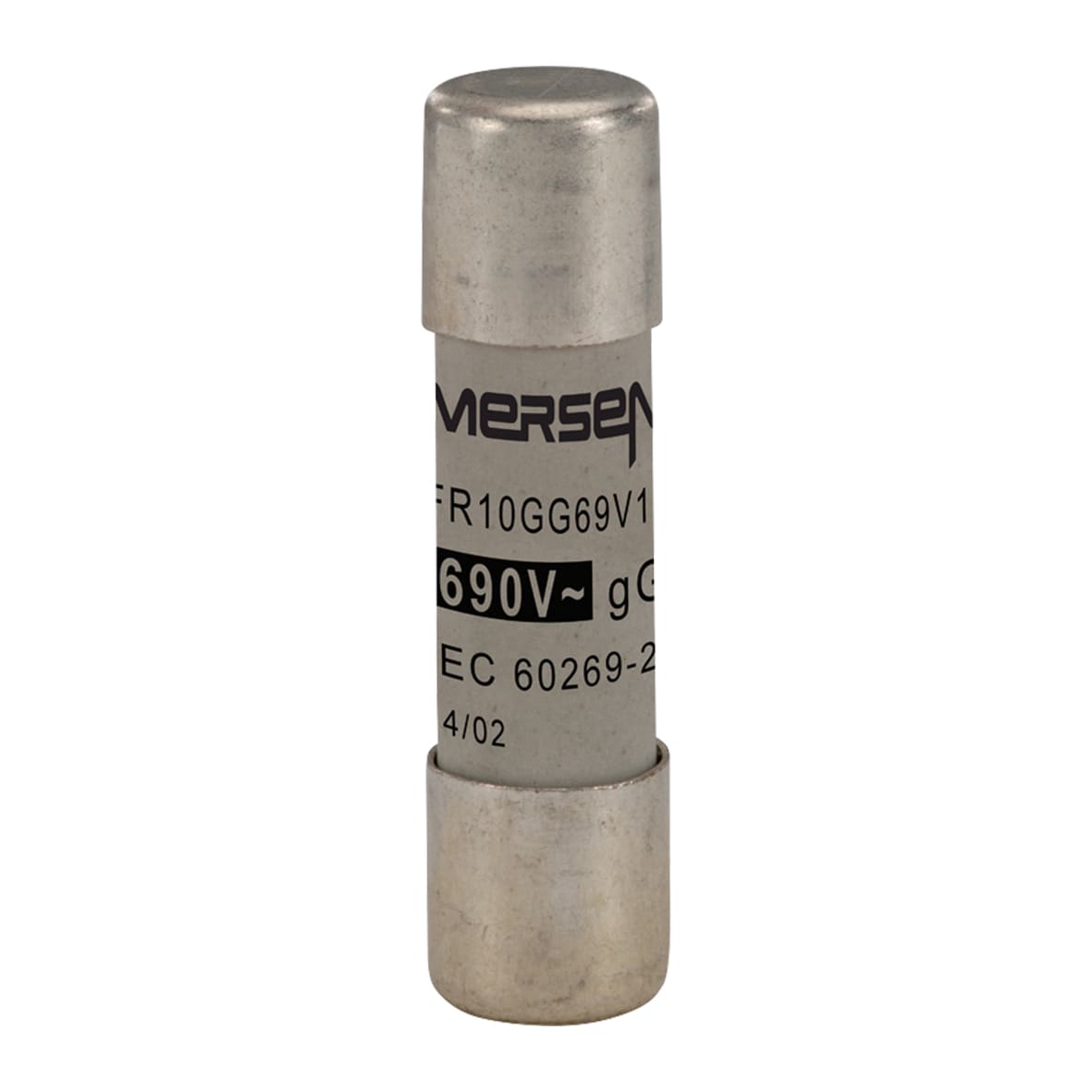 MERSEN - Fusibile cilindrico gG 10x38 CEI 690VAC 12A
