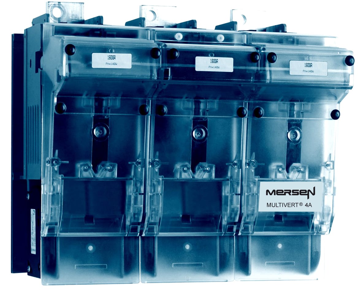 MERSEN - Sezionatore sottocarico NH 4a 1600A 3p Pannello/Collegamento dal basso M12 c150A