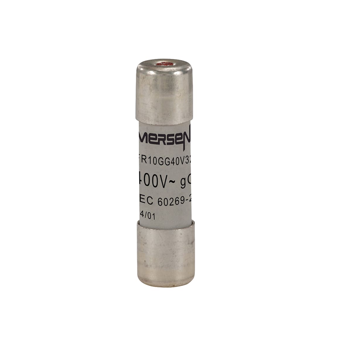 MERSEN - Fusibile cilindrico gG 10x38 CEI 400VAC CEI 250VDC 32A Con Indicatore visivo