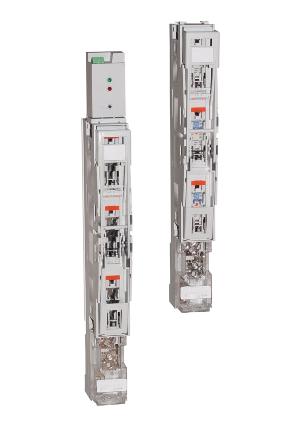 MERSEN - Sezionatore sottocarico NH 00 160A 1x3p Bb 60mm collegamento inferiore FM pronto