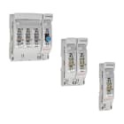 MERSEN - Sezionatore sottocarico NH 00 160A 2 p Pannello/Collegamento dal basso 1P+N M8