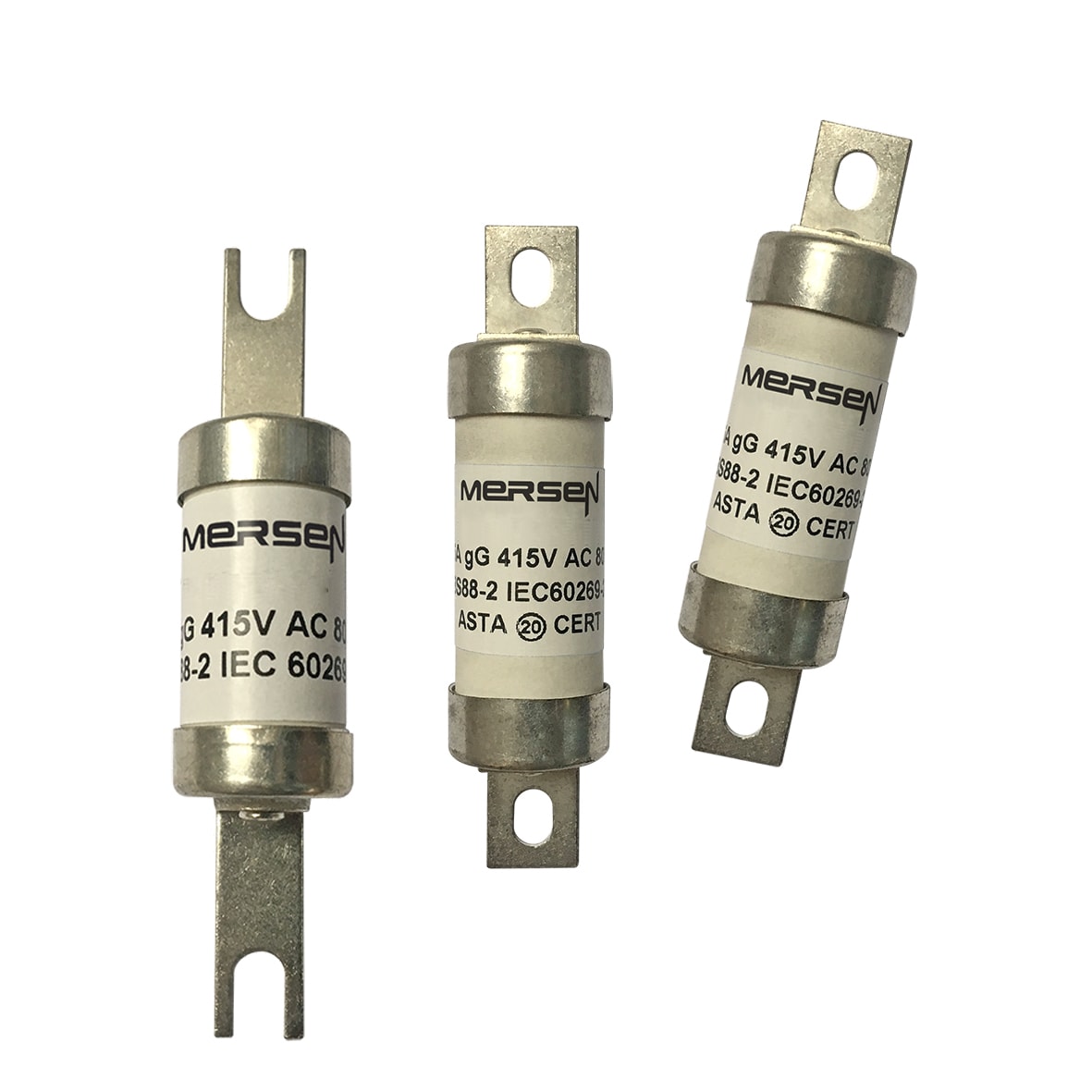 MERSEN - Fusibile BS IEC gG A4 415VAC 240VDC 200A BTFP Lame sfalsate