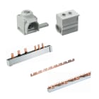 MERSEN - Busbar Pin 1-pole 1012mm 35mm² cross section with insulation Pitch 27mm