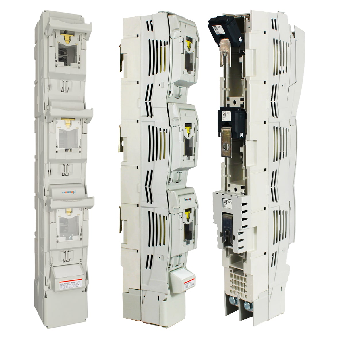 MERSEN - Sezionatore sottocarico NH 2 400A 1x3p Sist. Bus Bar 185mm Terminale a V ct3P c.