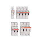 MERSEN - Portafusibili 14x51 CEI 690VAC 690VDC 3poli+N Compat. con microinterruttore IP20