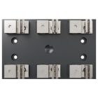MERSEN - Blocco fusibili 600V AC/DC Classe J 200A 3 poli Clip laterali terminali in rame