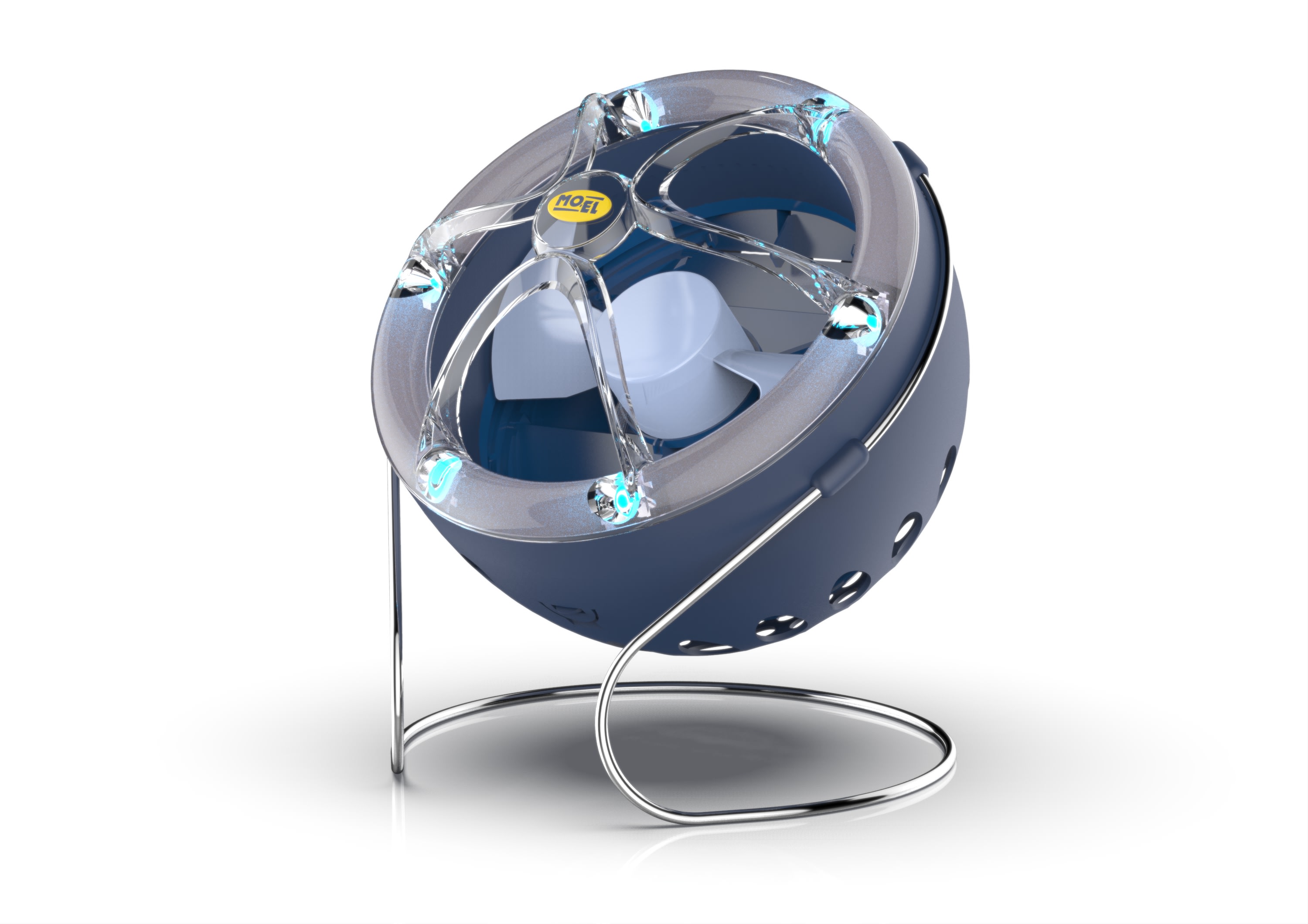 MO.EL - MOON 1LED 9W 100-240V/50-60HZ