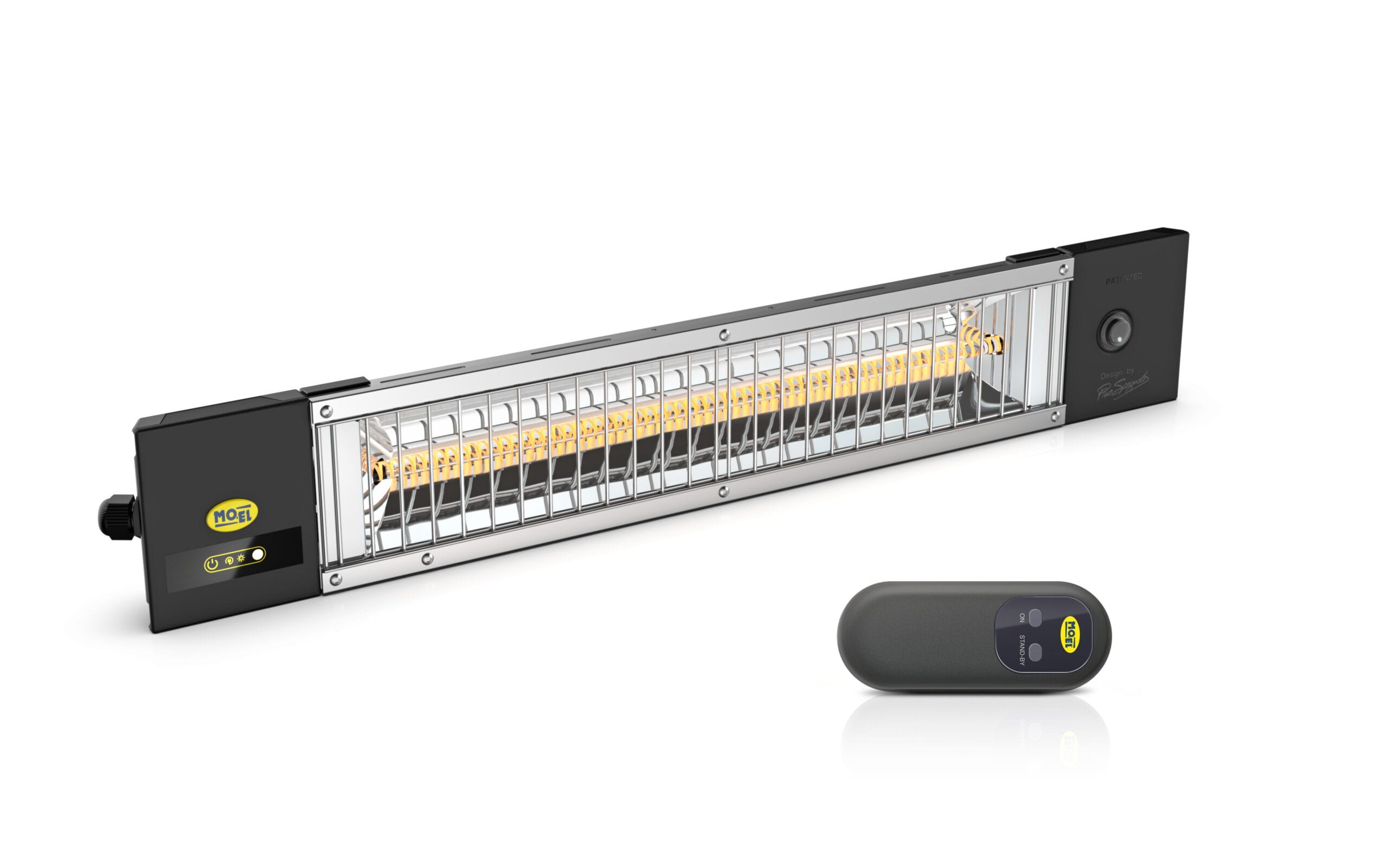 MO.EL - PETALO 1800W IR-B S.SCHUKO TELECOMANDO