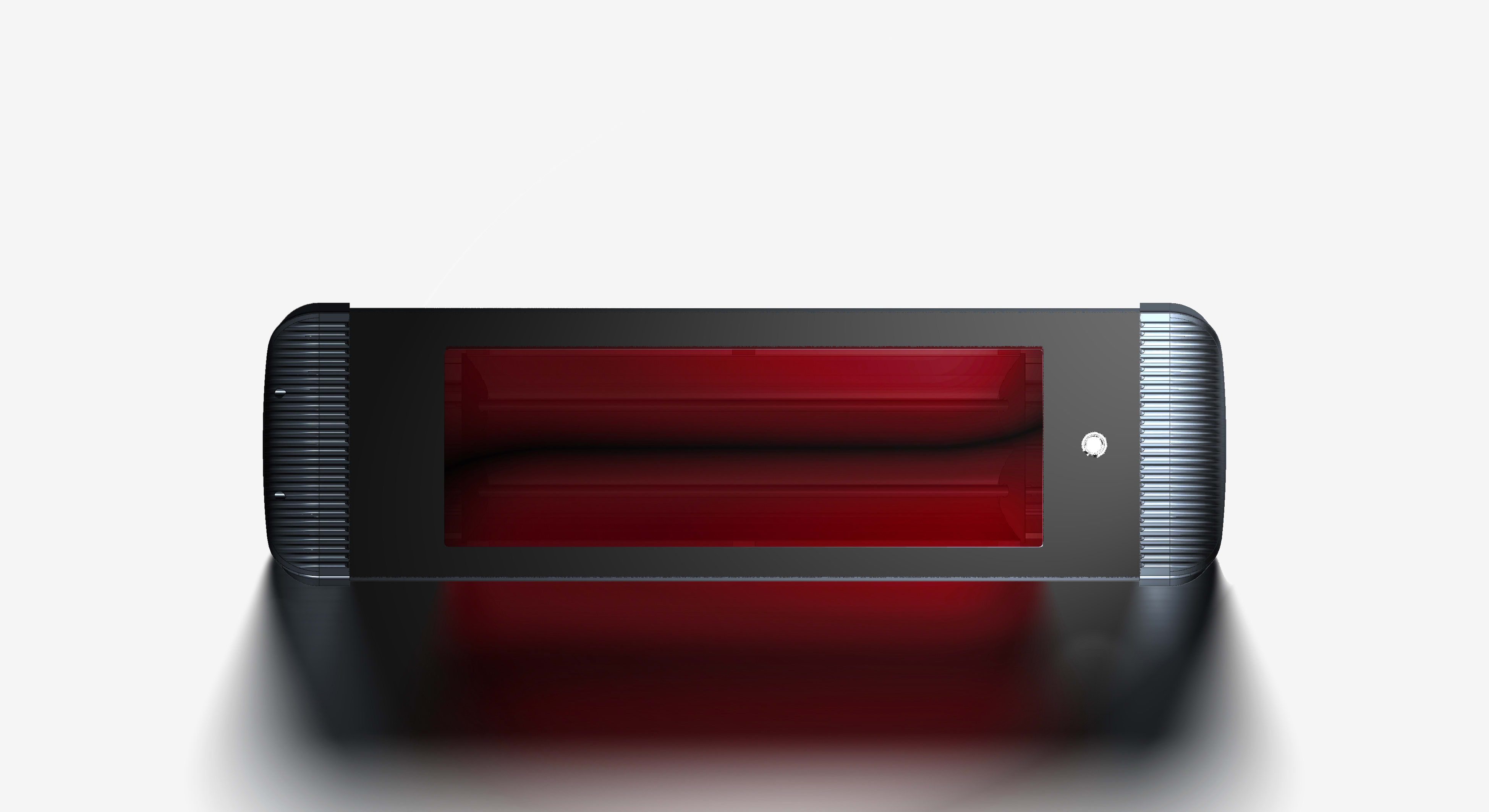 MO.EL - AAREN 2400W 220-240V NERO TELEC. 967VD