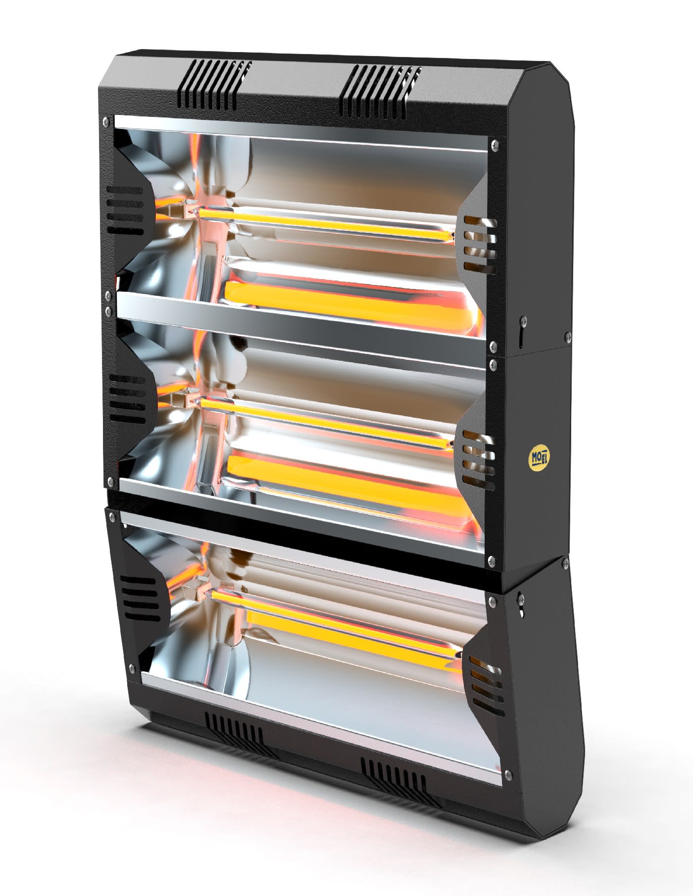 MO.EL - HATHOR 3X2000W 380V/50HZ NERO