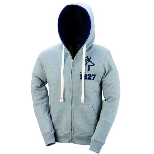 KAPRIOL - FELPA EXTREME  GRIGIA CON CAPPUC. TG XL