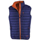 KAPRIOL - GILET THERMIC BLU/ARANCIO TAGLIA L