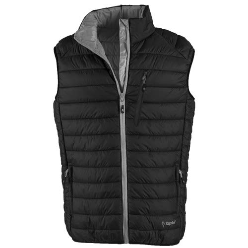 KAPRIOL - GILET THERMIC NERO/GRIGIO L