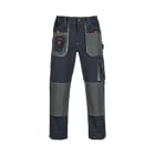 KAPRIOL - PANTALONE SMART XXL NERO/GRIGIO
