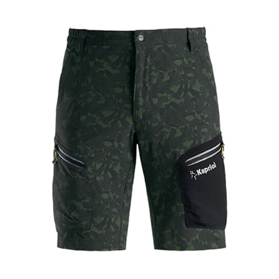 KAPRIOL - PANTALONE CORTO TECH CAMO VERDE XXXL
