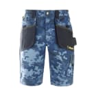 KAPRIOL - PANTALONE CORTO SLICK CAMO BLU S