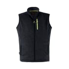 KAPRIOL - GILET SLICK NERO/MELANGE M